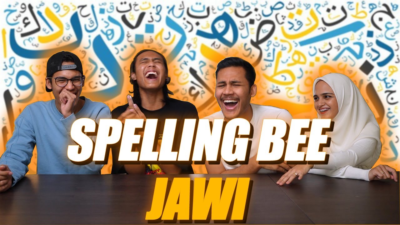 SPELLING BEE JAWI | w/ Aisyah Habshee, Muhsin Yusni & Luqman Yusni