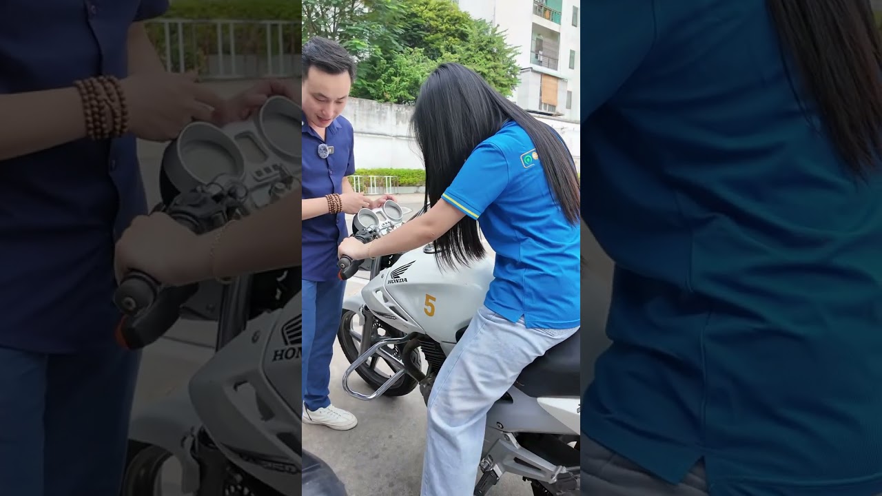 Hướng dẫn chi tiết cách điều khiển xe côn thi bằng A