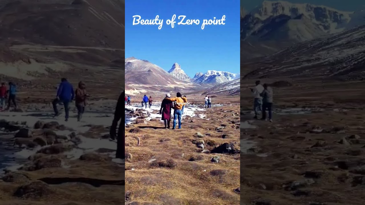 #zeropoint #sikkim #travel beauty of zero point #adventure