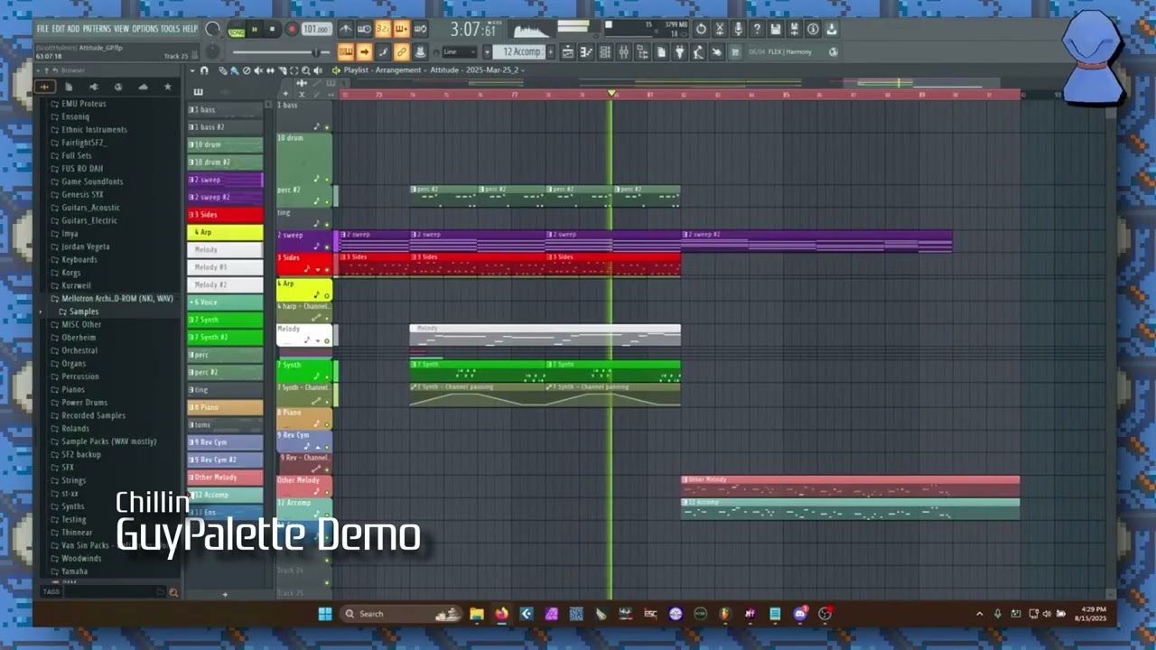 GuyPalette Demos
