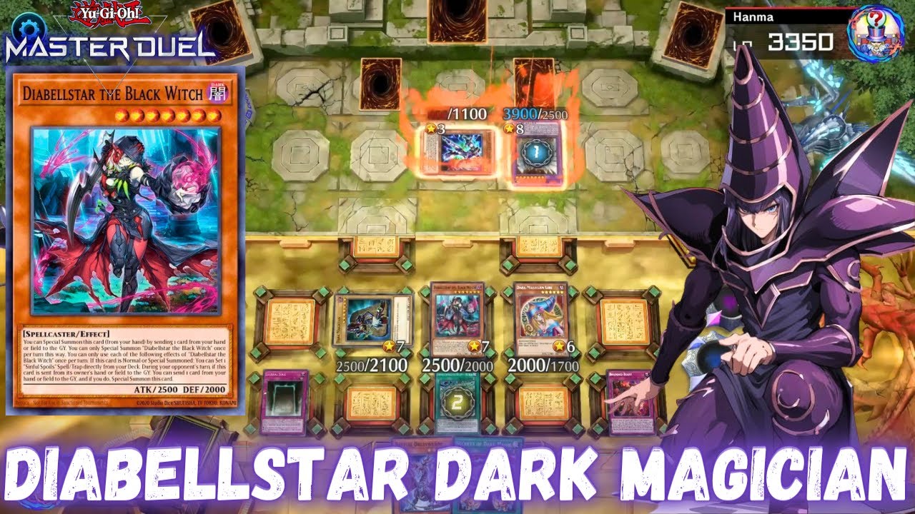 Best Dark Magician Diabellstar Deck for Ranked Master Duel | YGO
