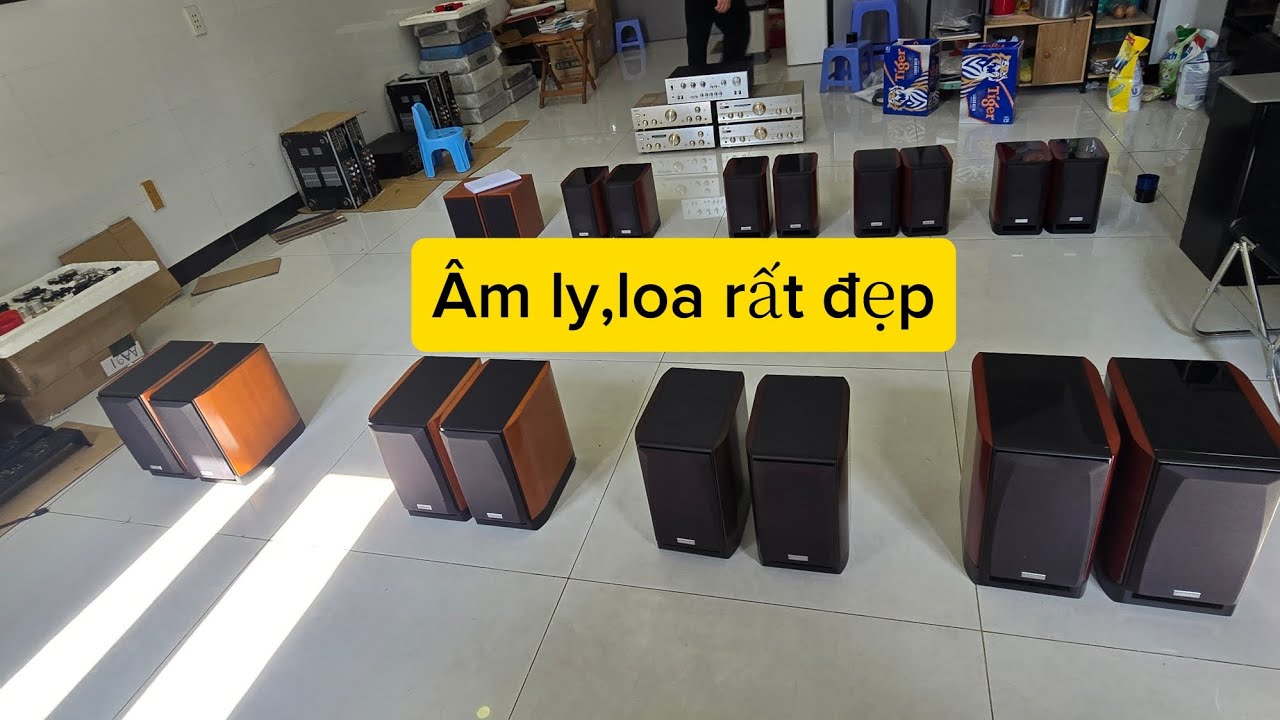 Ngày 7/3. Âm ly đẹp.Loa dàn. ONKYO 412EX. Hết số. Các bác liên hệ zalo ạ