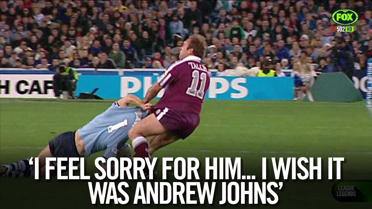 Gordon Tallis speaks on his famous rag-dog tackle on Brett Hodgson | League Legends | Fox League
