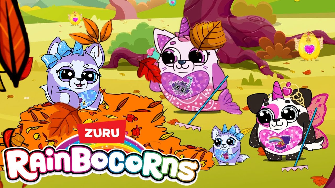 Legendary Leaf Pile | 30 mins of Season 5 Rainbocorns | Cartoons for Kids | ZURU
