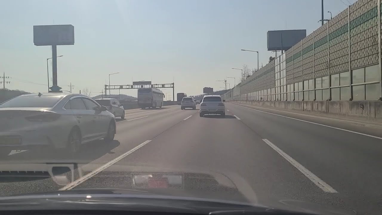 jkp ctv 양재인터체인지 경부고속도로 판교 성남 방면 Yangjae Interchange Gyeongbu Expressway