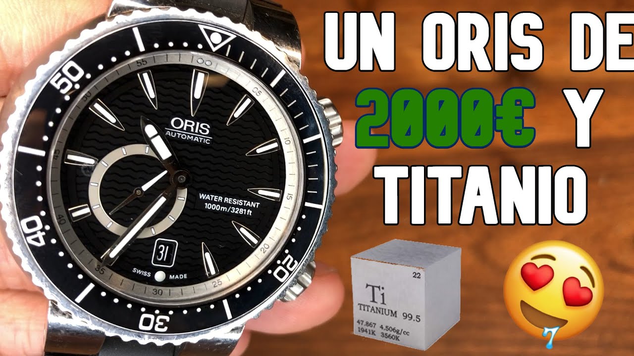 Oris Divers Titan 'C' Small Second, Date. ¿El mejor reloj por 2000€? Revisión en español