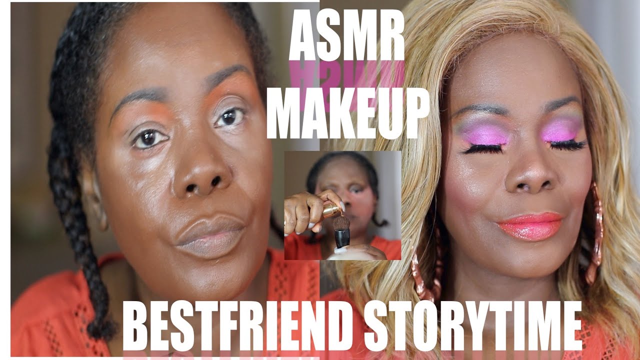 BESTFRIEND TOLD ME TO GET A REAL JOB ASMR MAKEUP CHEWING GUM
