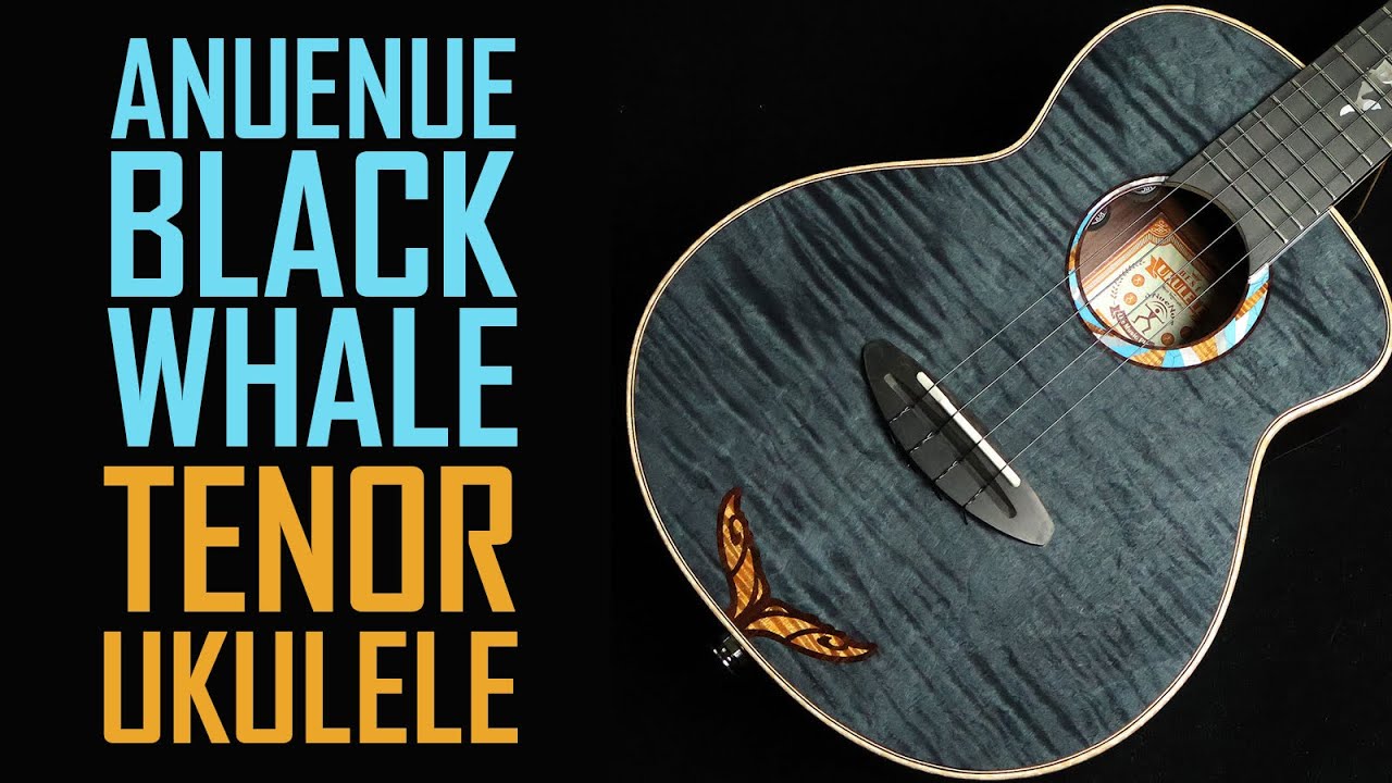 aNueNue Black Whale Tenor Ukulele Demo