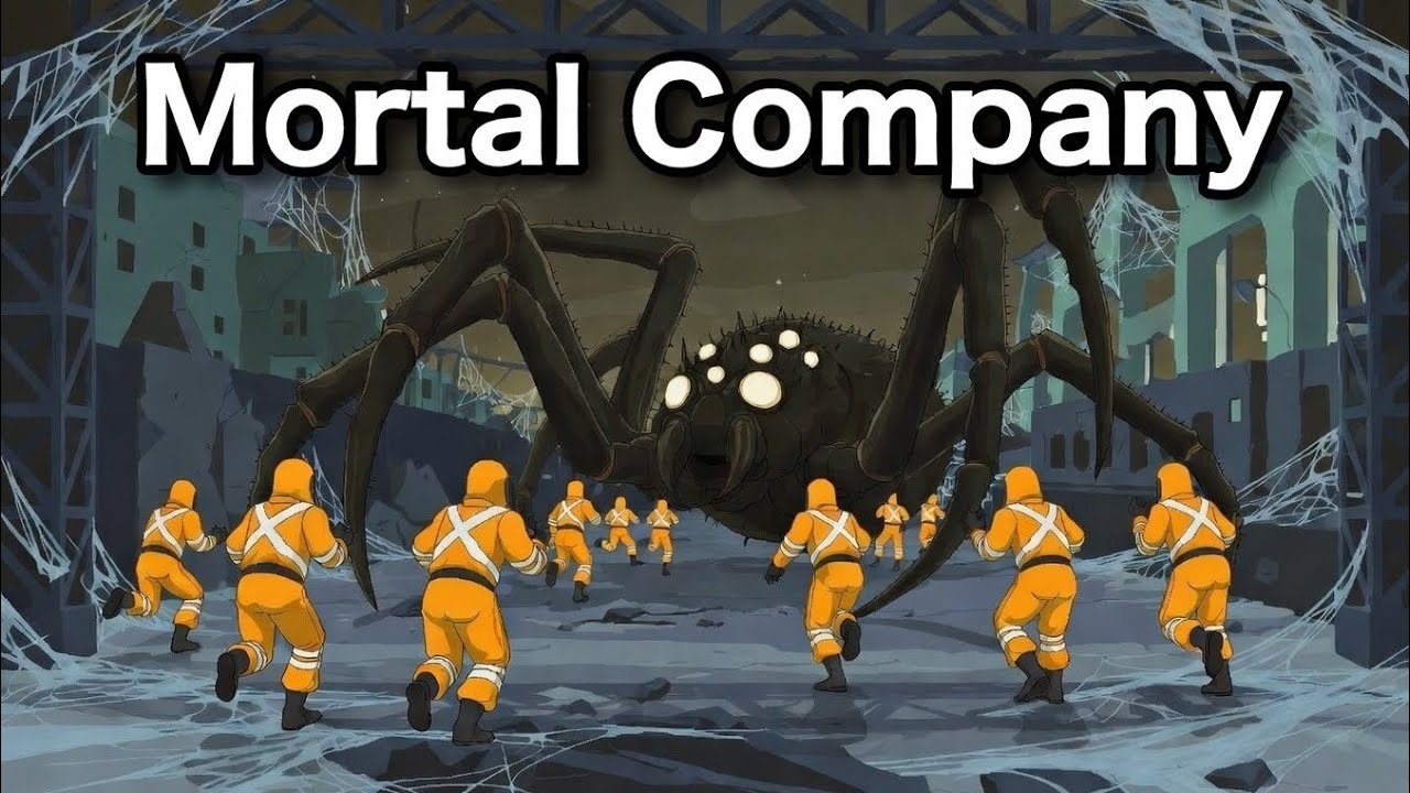 ПОТЕРЯННЫЕ в Mortal Company! 🕹️ Паук убивает в коопе! ЖЕСТЬ! 😱 | Lost in Mortal Company