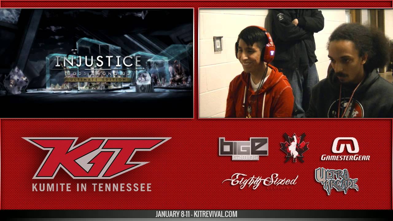 Injustice @ KIT15 - ATP vs Forever King\Kitana Prime vs KTX Digit\16bit vs Espio [720p/60fps]