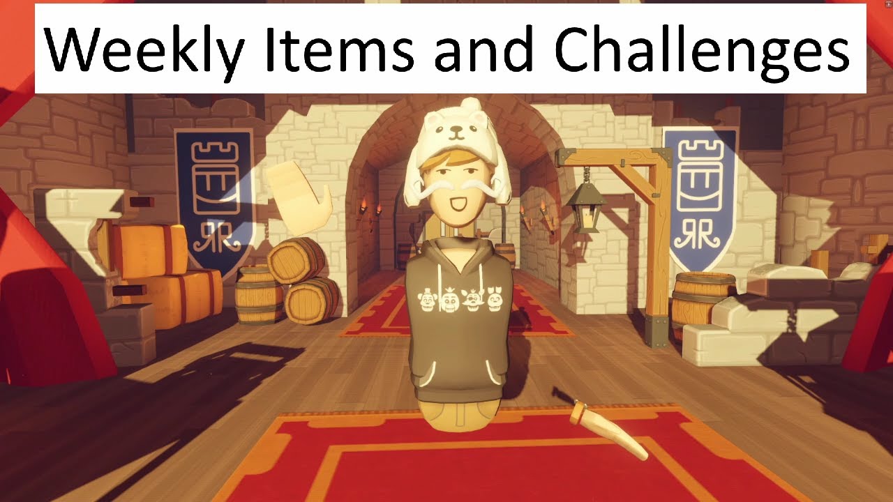 Rec Room Weekly Items and Challenges | 01-13-2021