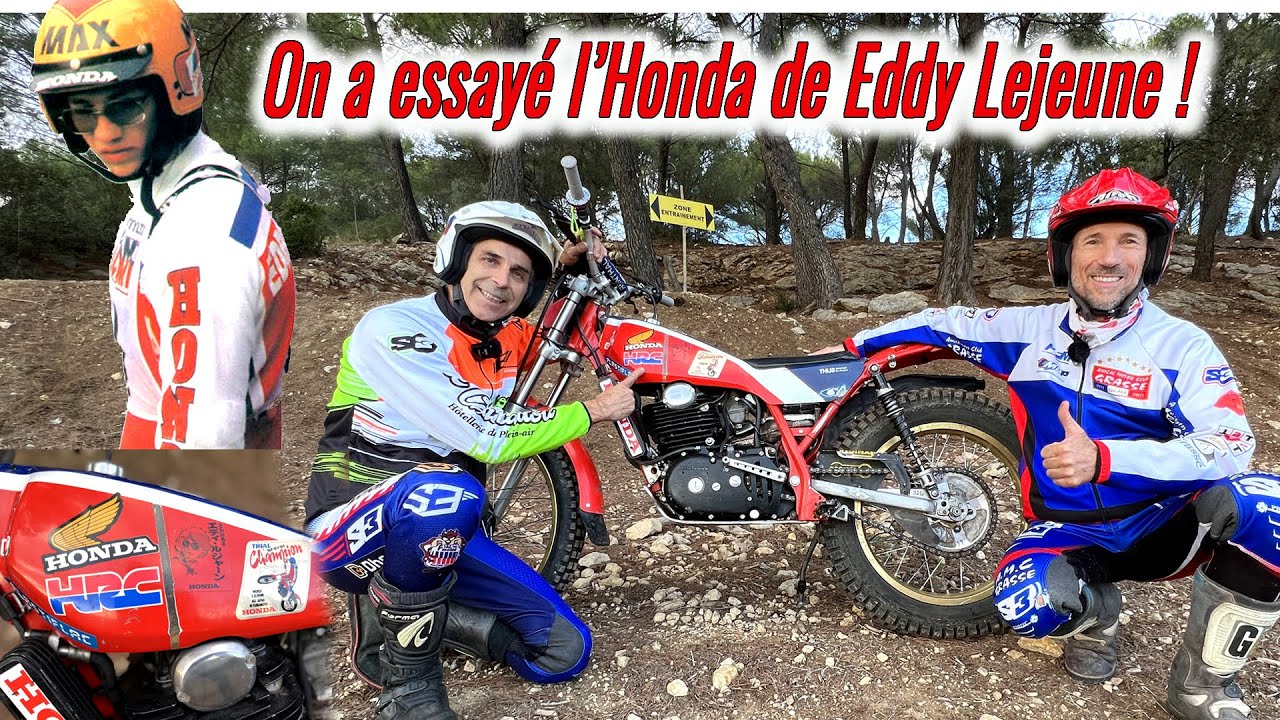 On a essayé l’Honda de Eddy Lejeune !
