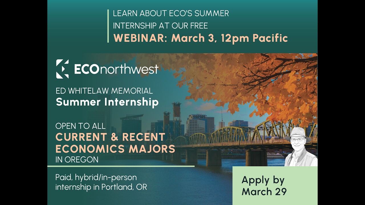 Ed Whitelaw Internship Webinar 2026