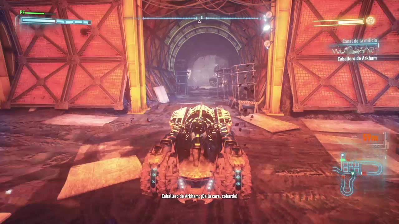 BATMAN: ARKHAM KNIGHT-Boss fight:excavadora