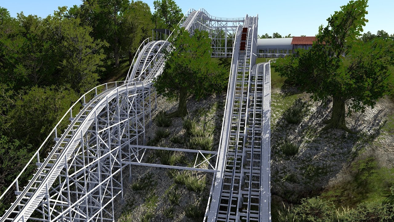 Kennywood Pippin recreation - NoLimits 2