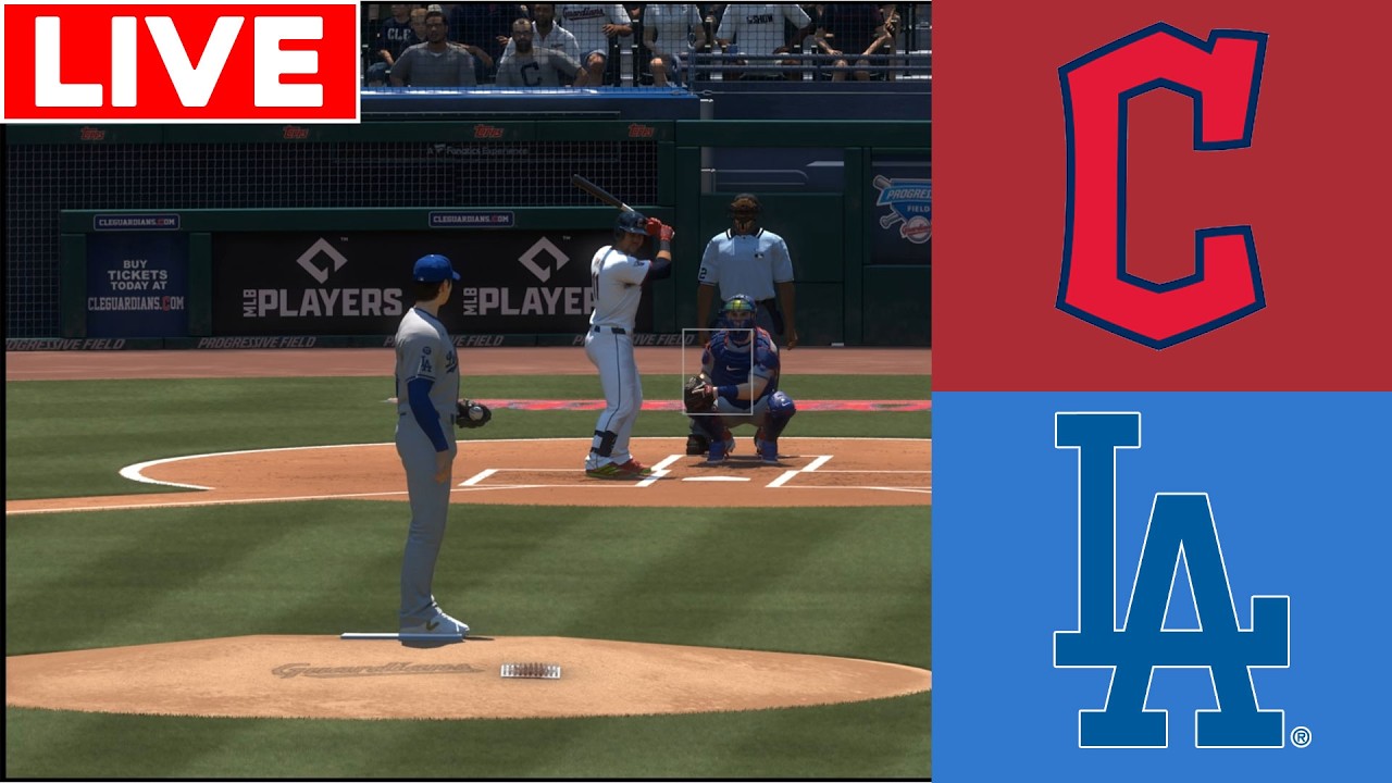 🔴LIVE 🔴Cleveland Guardians vs Los Angeles Dodgers/ 03/03/26 Spring training /MLB THE SHOW 26
