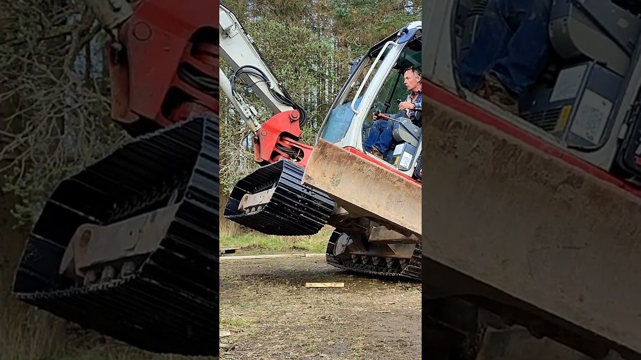 Time to change those rubber tracks for steels!