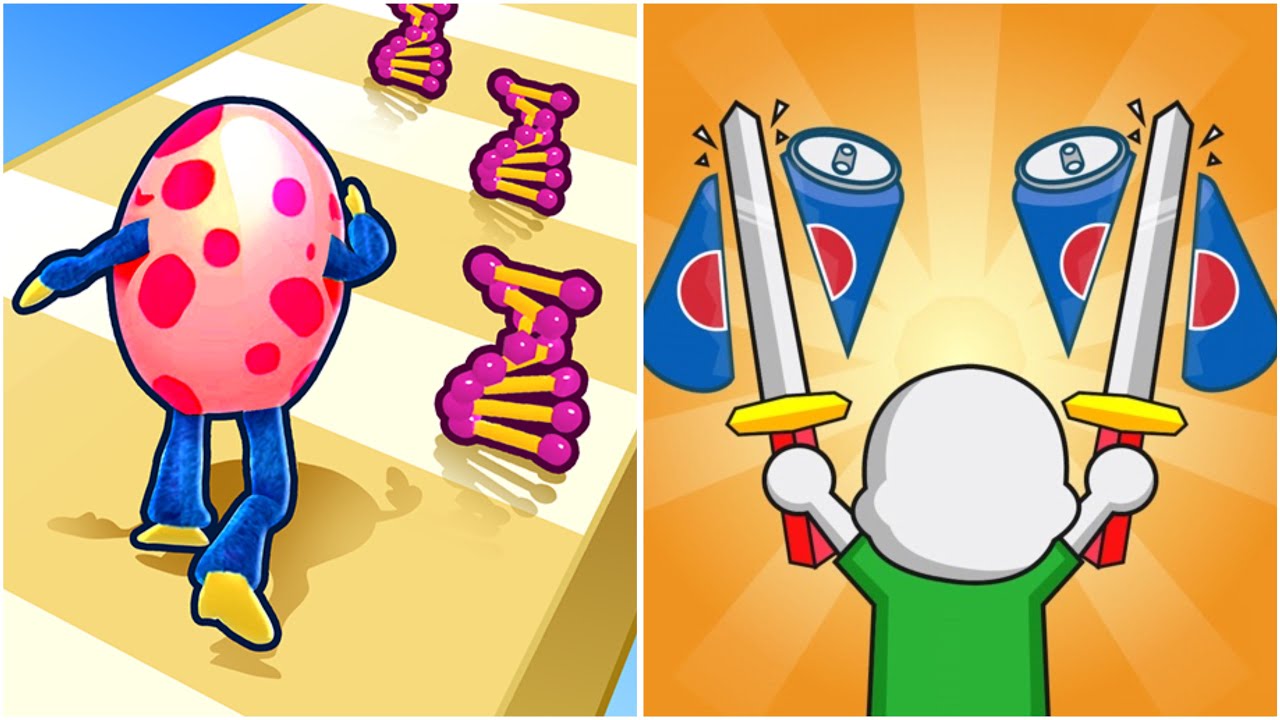 Monster Egg vs Twin Blade Slicer | Android iOS Mobile Gameplay Walkthrough