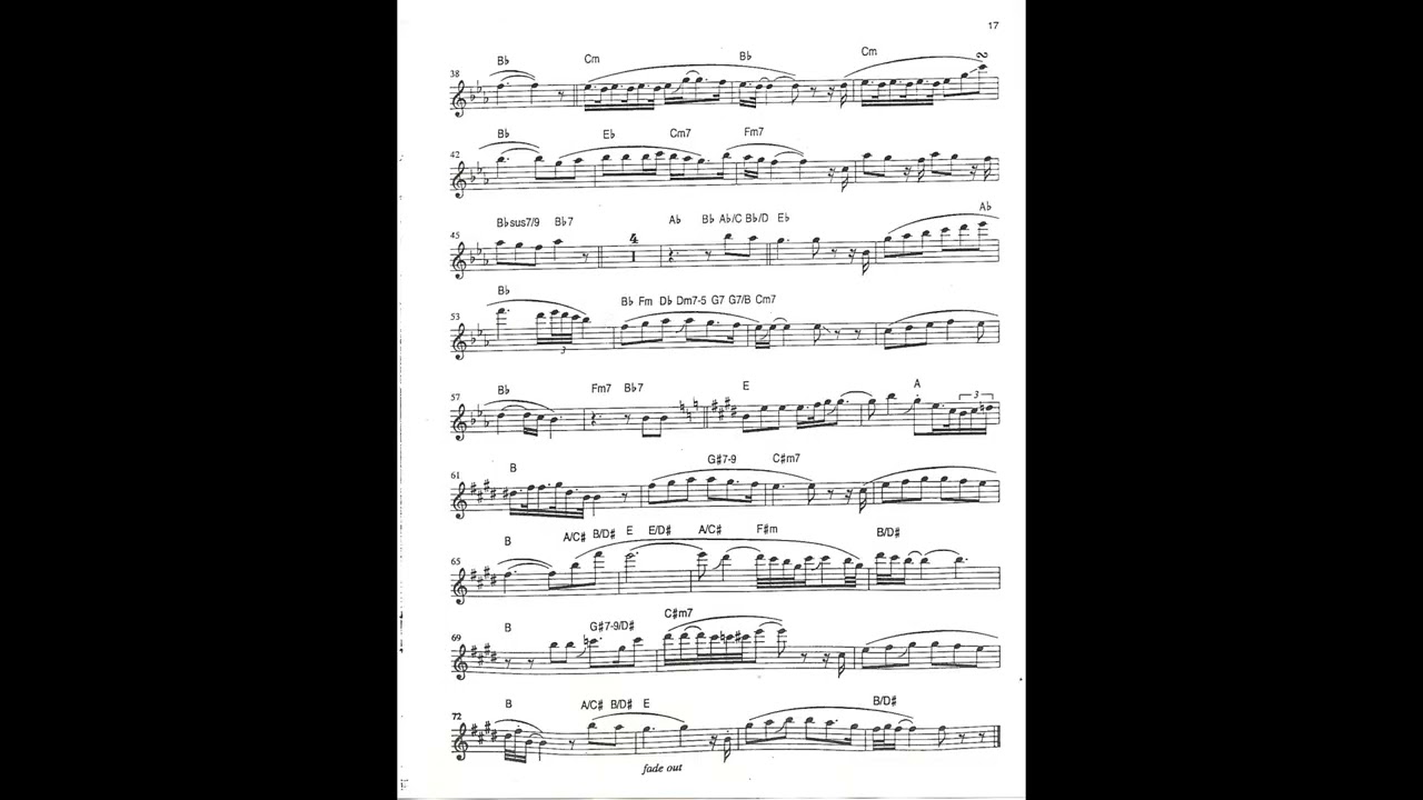 When I Need You - Pista y Partitura para  Sax Alto
