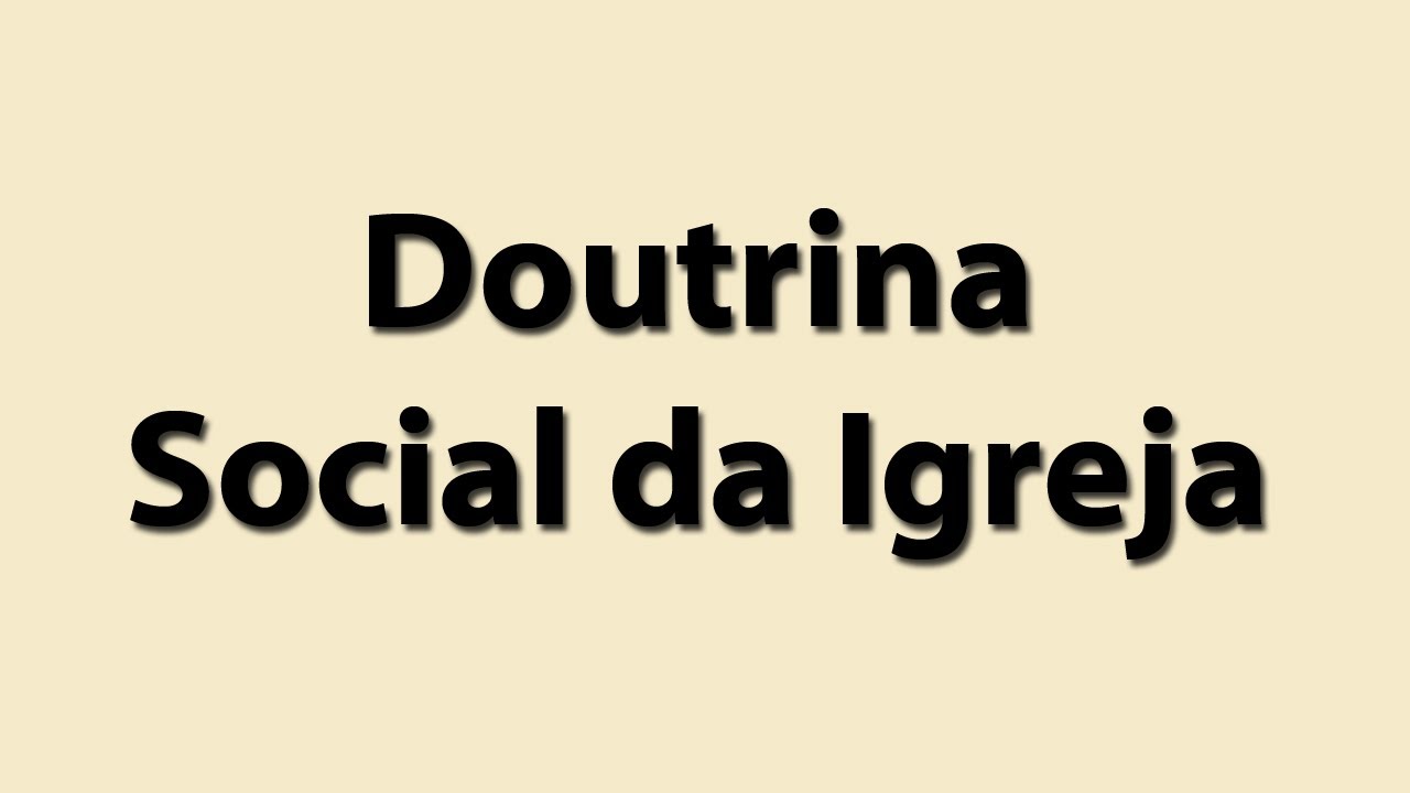 Doutrina Social da Igreja:A caridade crist&atilde; - Programa 06