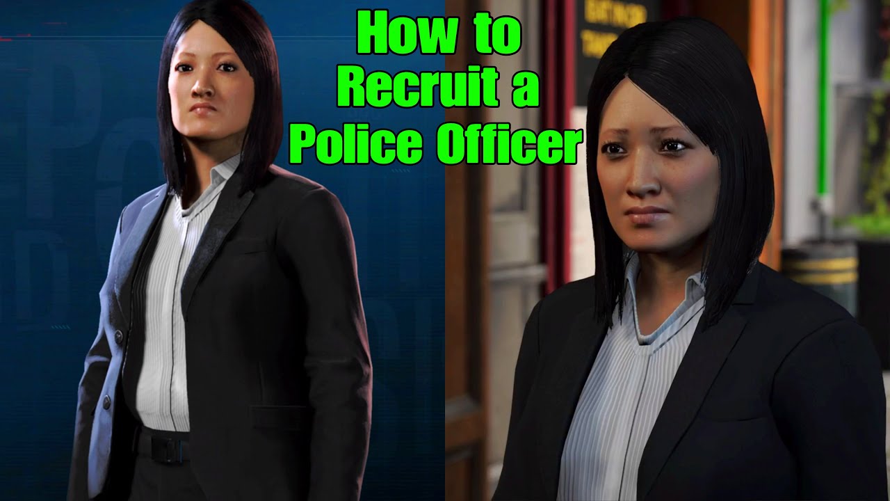 How to Recruit a Police Officer (Watch Dogs Legion Gameplay) (PS4 PRO)