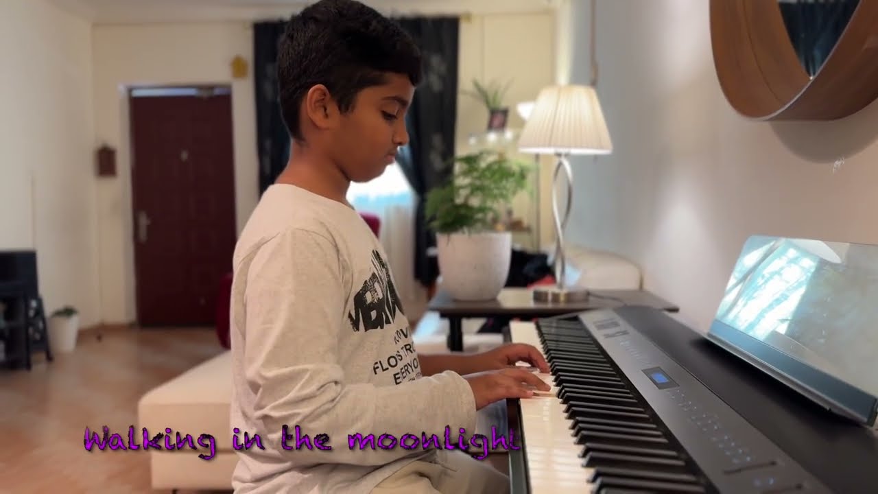 Walking in the Moonlight Solo Piano