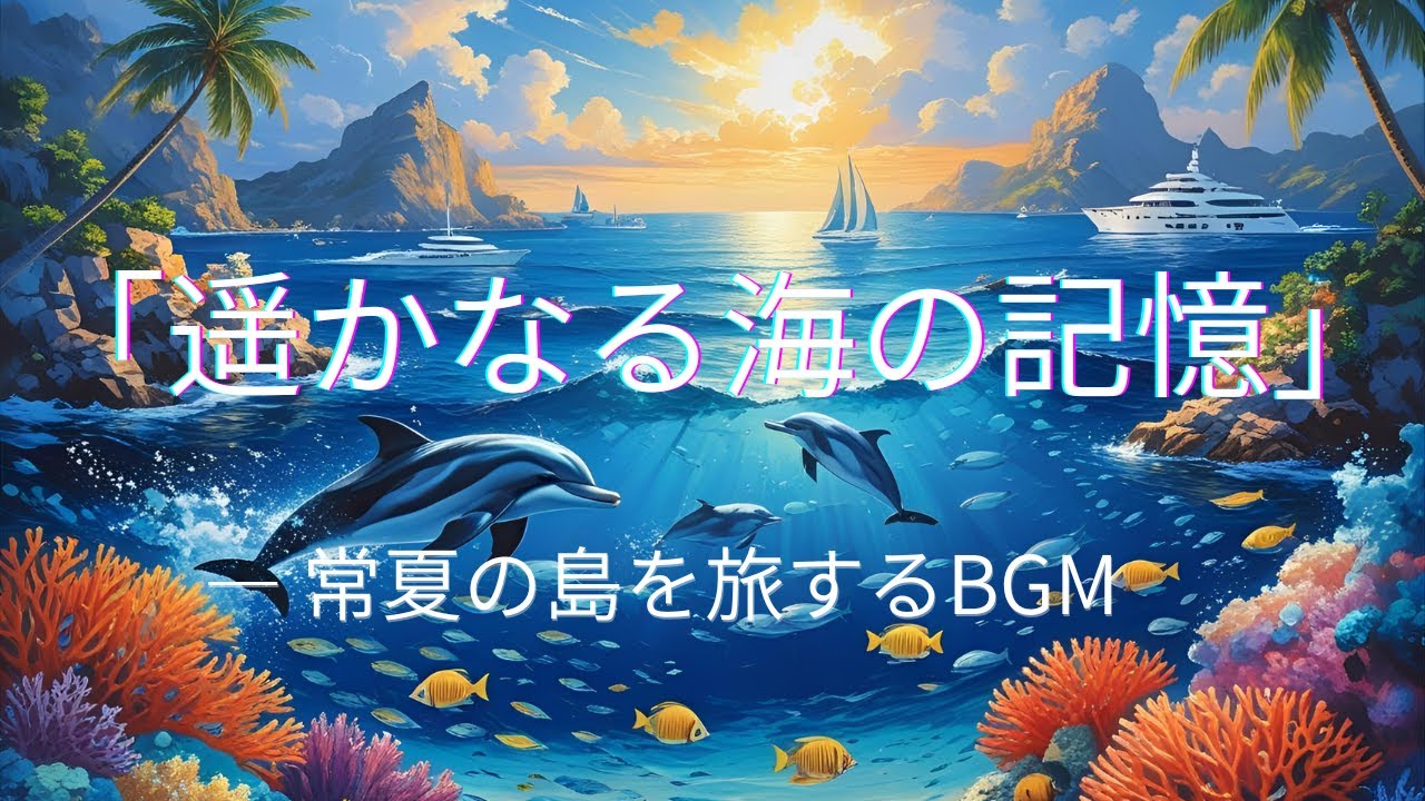 遥かなる海の記憶 – 常夏の島を旅するBGM –