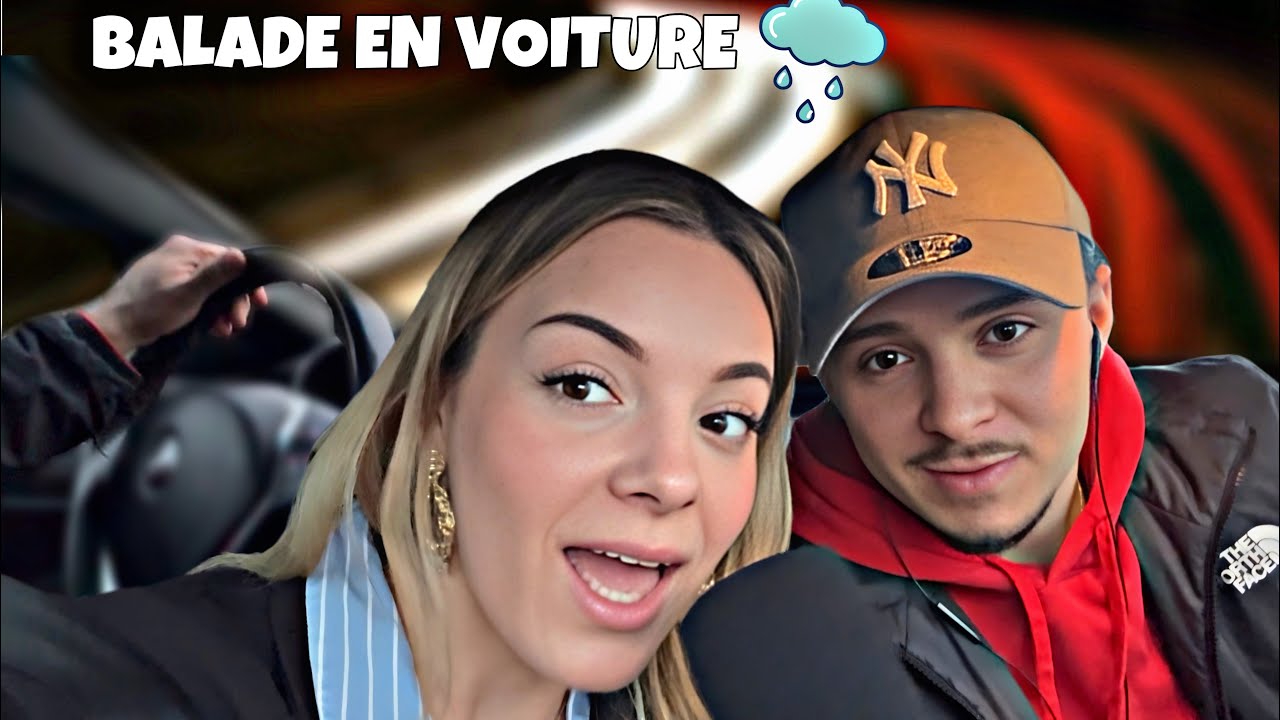 ASMR BALADE EN VOITURE SOUS LA PLUIE 🌧️ 💤  avec 