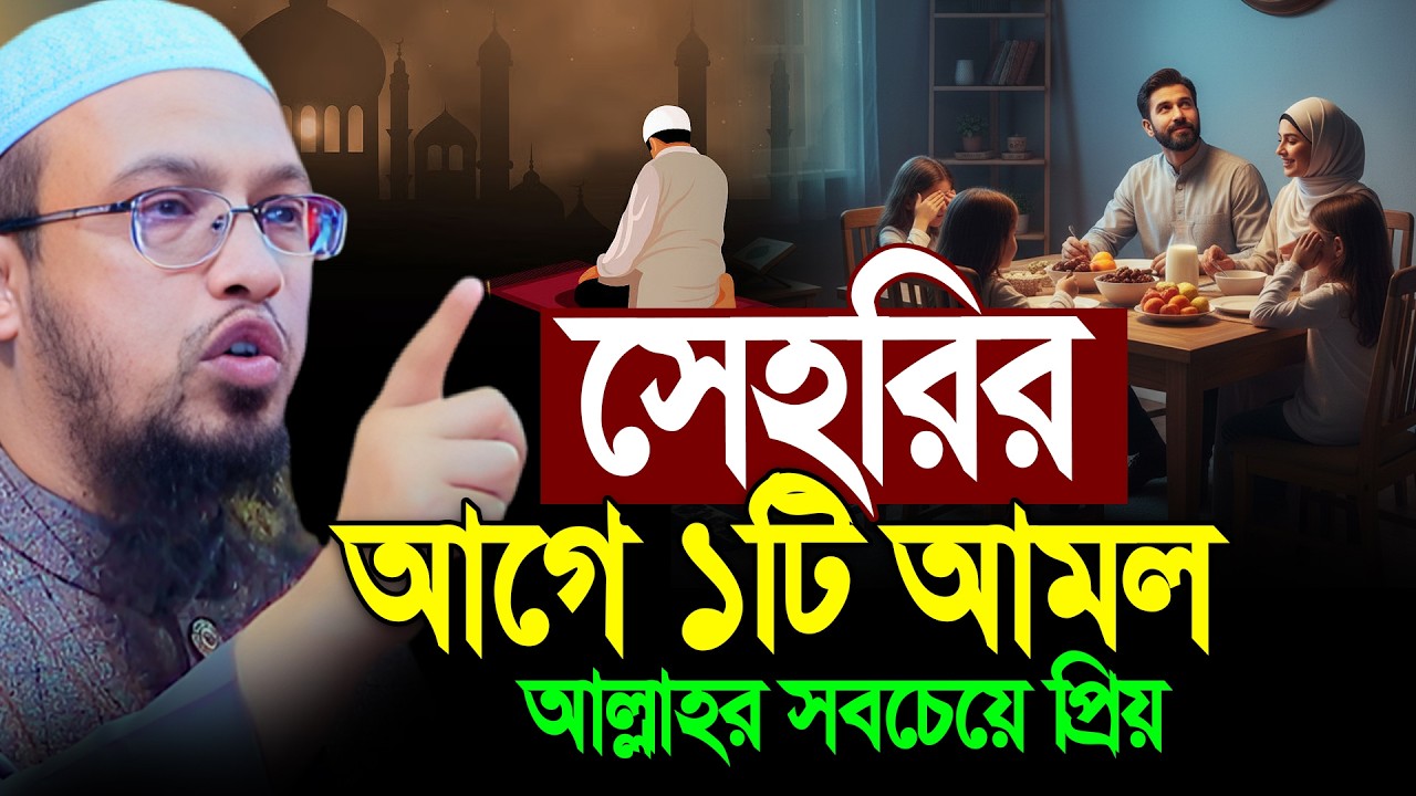 সেহরীর সময় যে আমলটি আল্লাহর অনেক প্রিয় । শায়খ আহমাদুল্লাহ । Ramadan Waz । Shaikh Ahmadullah waz