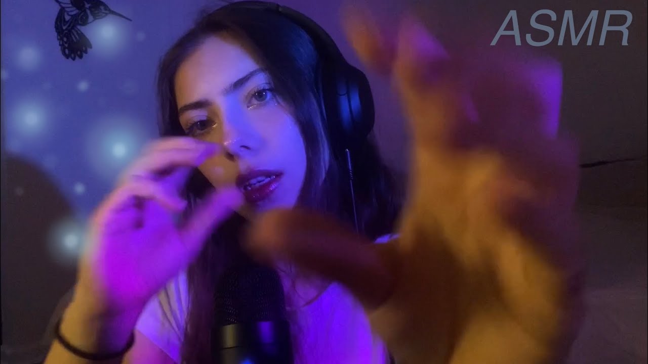 relaxing hand sounds | visual triggers | mic pumping/ swirling | ASMR