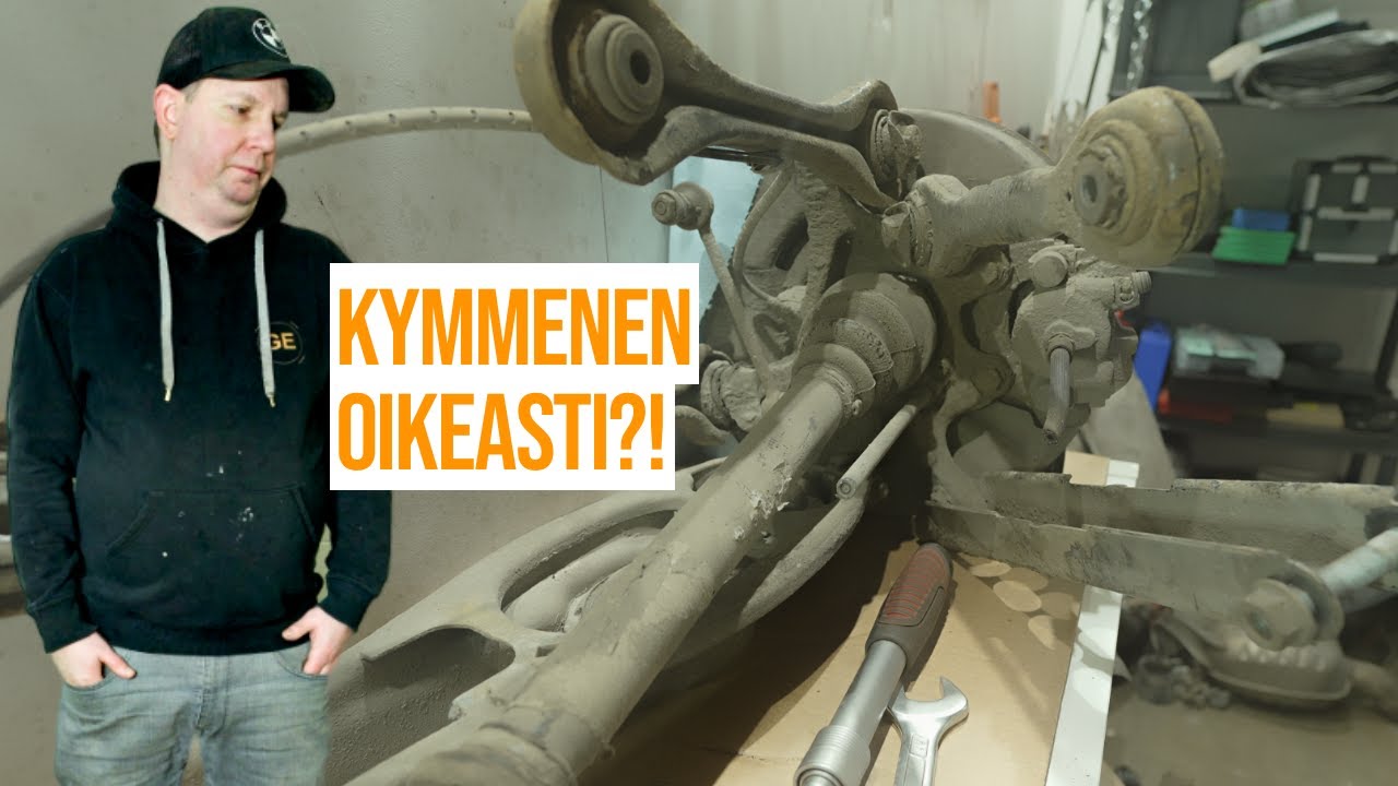 Kymmenet takatukivarret - BMW e90 325i Osa 7
