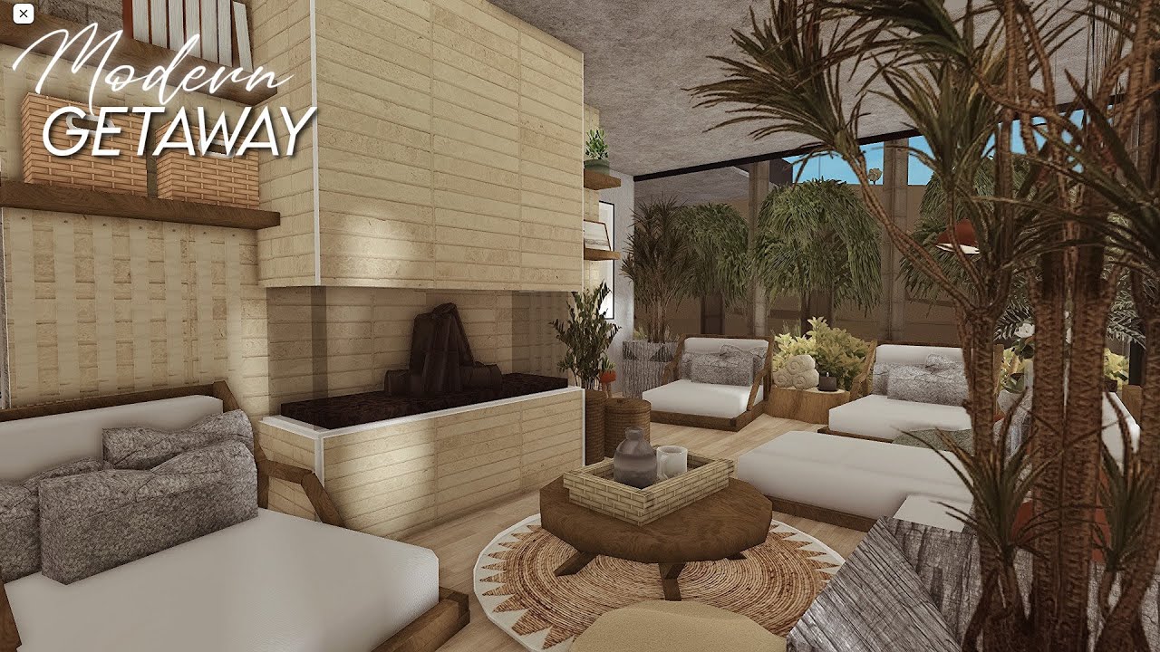 . ➶ ˚ || Bloxburg || Modern Autumnal Getaway || Speedbuild || ˚✧