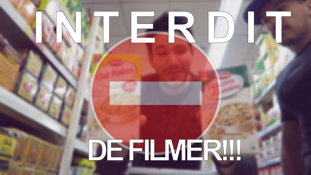 INTERDIT DE FILMER NOS COURSES !! ON DOIT ARRÊTER !