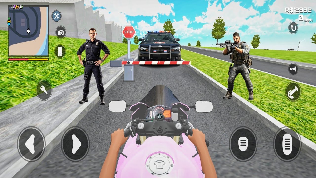 A POLÍCIA QUASE ME PEGOU! 😱 FUGA INSANA | Elite Motos 2