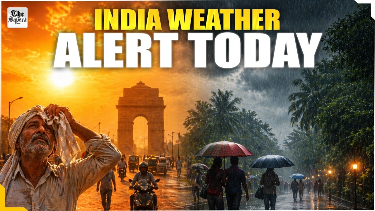 India Weather Update: Severe Heatwave in North & West, Thunderstorms in South, East & Northeast