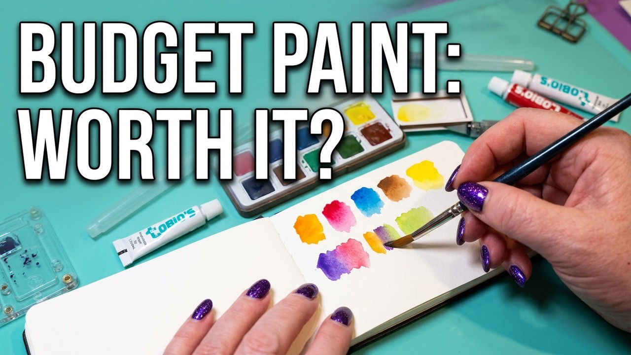 I Tested Ultra Cheap Watercolor Kits So You Don't Have To