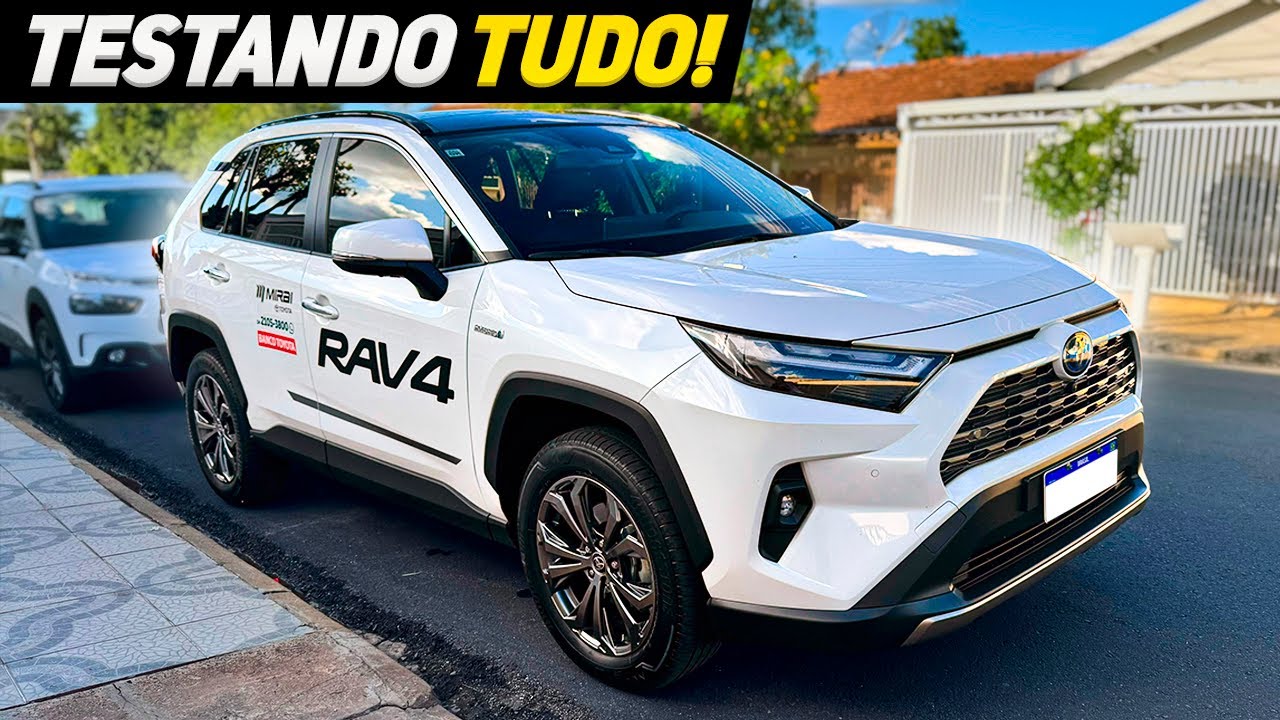 O TOYOTA RAV4 SX MAIS ECONÔMICO DE TODOS OS TEMPOS? NÃO BEBE QUASE NADA!