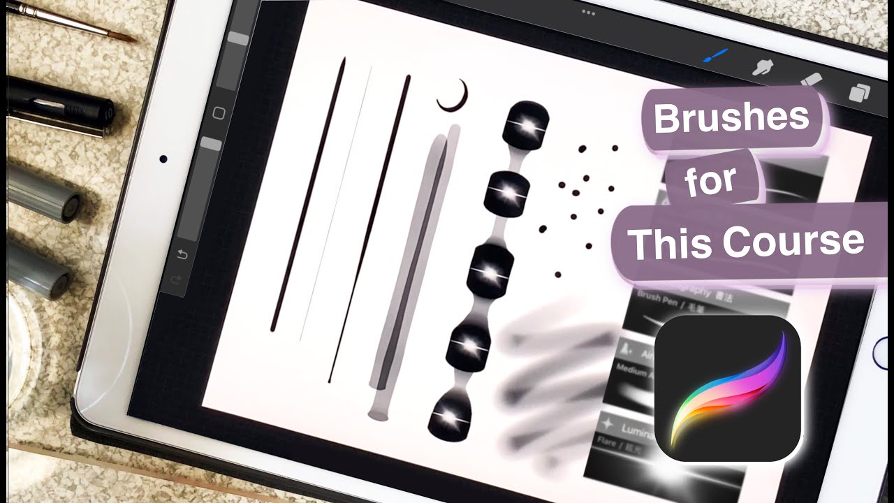 Jewelry Design with Procreate 3 | Brushes • Procreate Tutorial