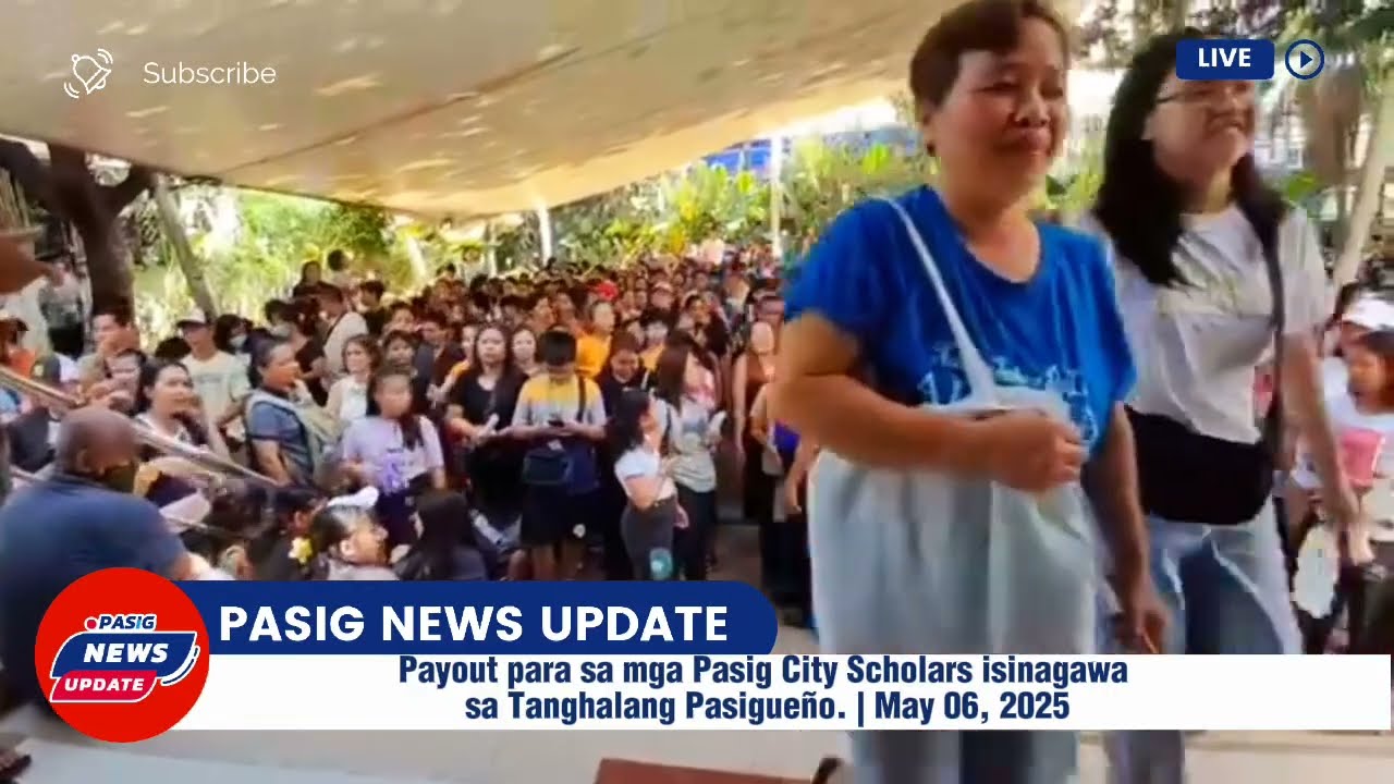 🔴LIVE: 7,000php Natangap na ng ELEMENTARY SCHOLARS sa Pasig City  | May 6, 2025