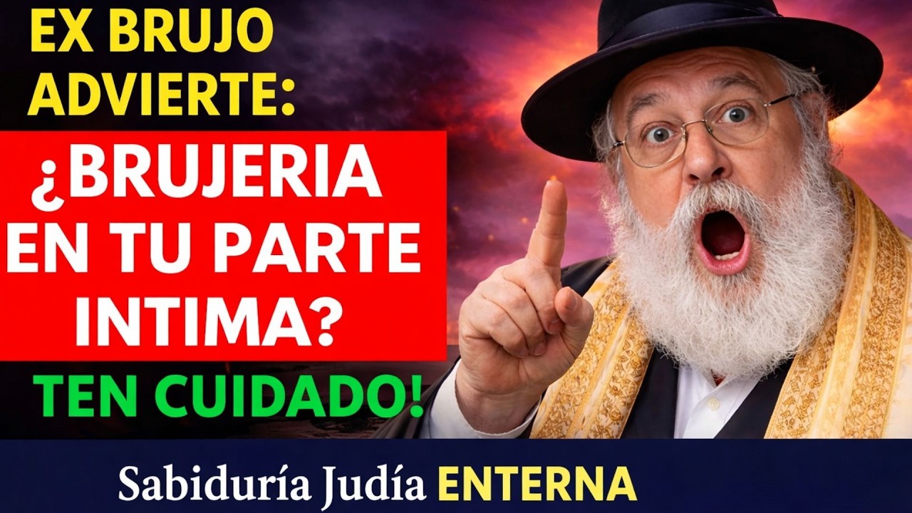 ¿TIENES BRUJERÍA en tu PARTE ÍNTIMA  EX BRUJO hace una ADVERTENCIA SERIA   Sabiduría Judía