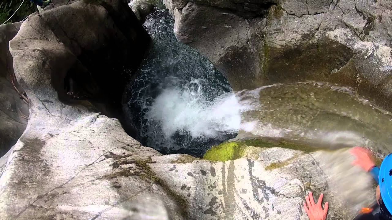 Canyon La Belle au Bois, Megève (Haute Savoie)