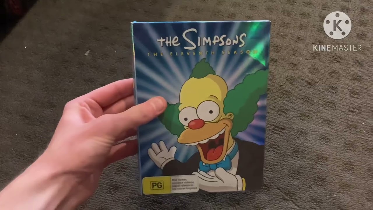 My Simpsons DVD collection