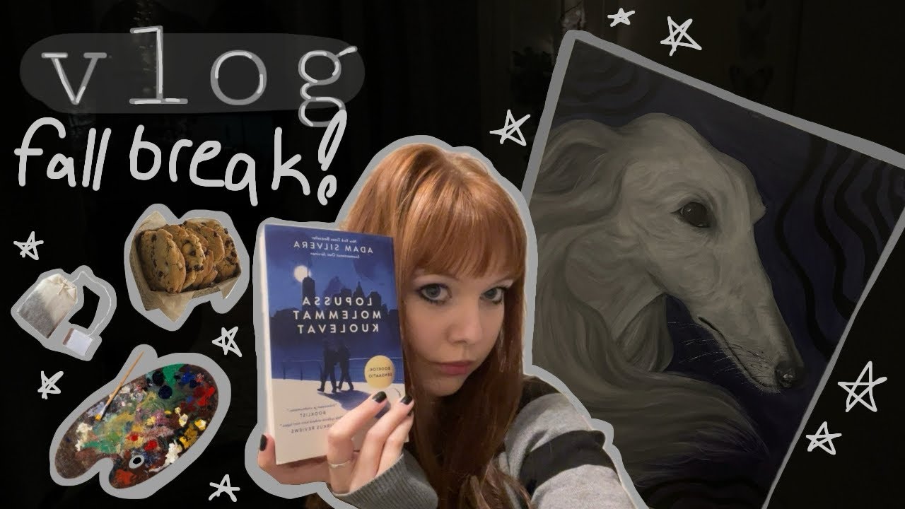 влог осенние каникулы! || рисую, болтаю, занимаюсь спортом 