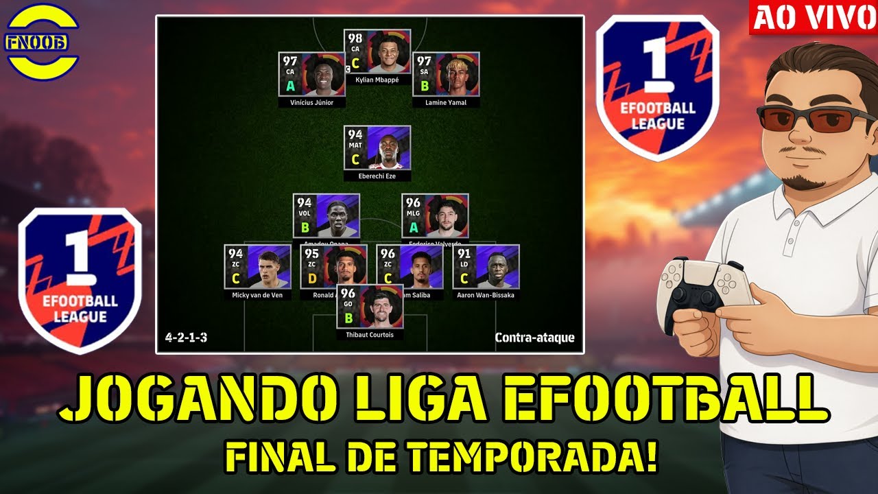 🔴TERÇOU | FINAL DE TEMPORADA, RUMO A PRIMEIRA | EFOOTBALL