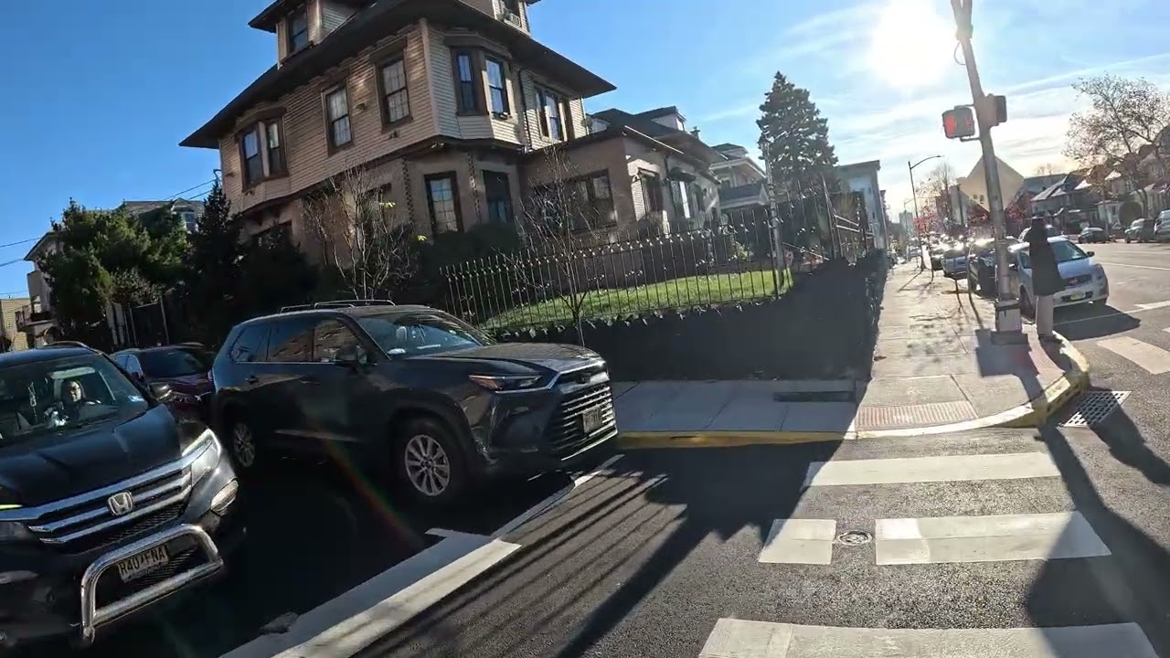 BobbyRunout's Everyday World - Bergenline Ave HBLR stop to Swan Plaza in Secaucus