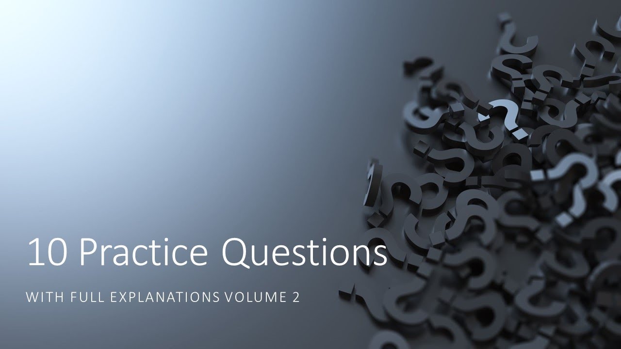 10 Electrical Practice Test Questions with full explanations Volume 2 Electrical Exam Prep Questions