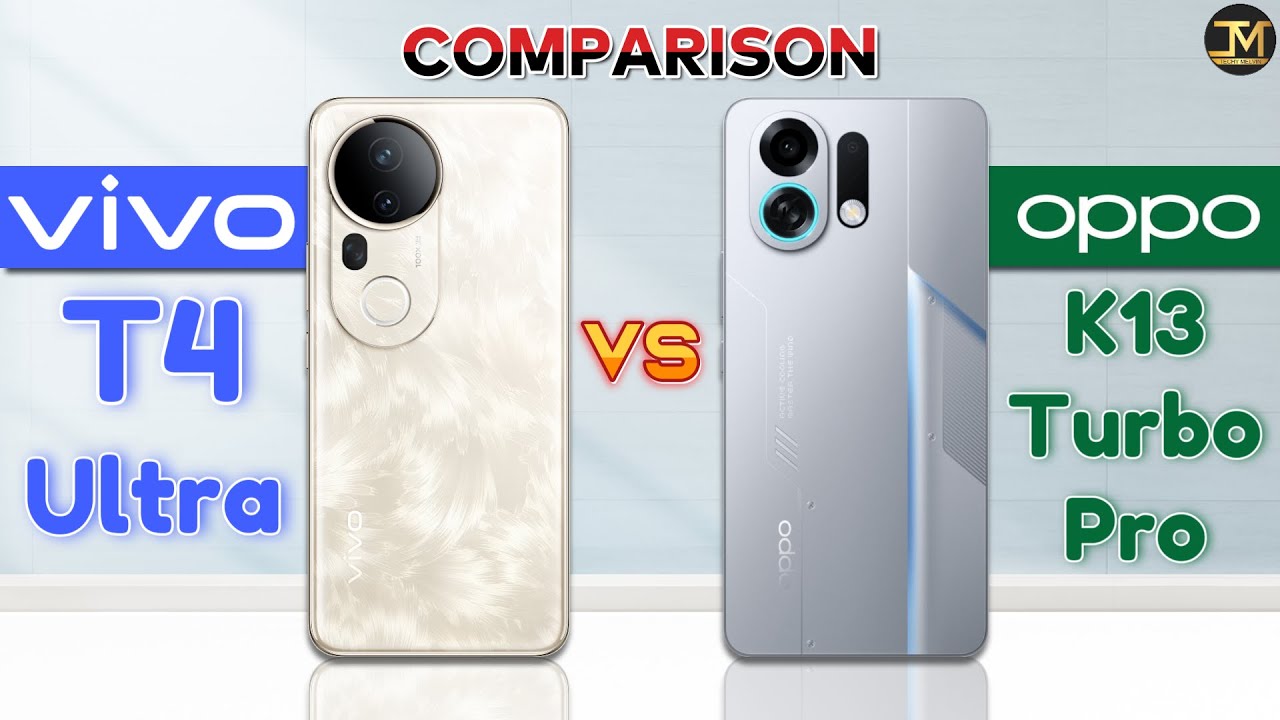 OPPO K13 Turbo Pro vs Vivo T4 Ultra : Which Phone is Best For You❓🤔