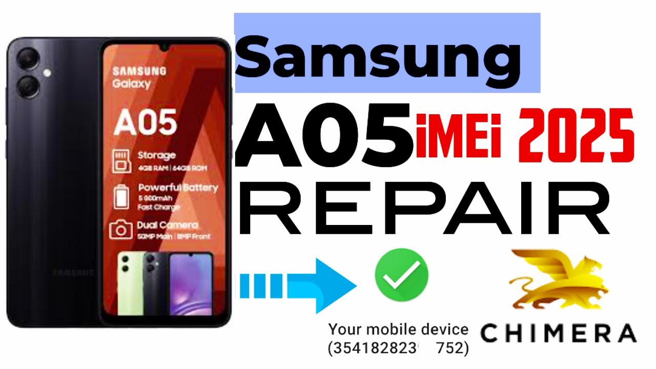 samsung a05 imei repair | samsung a055f imei repair