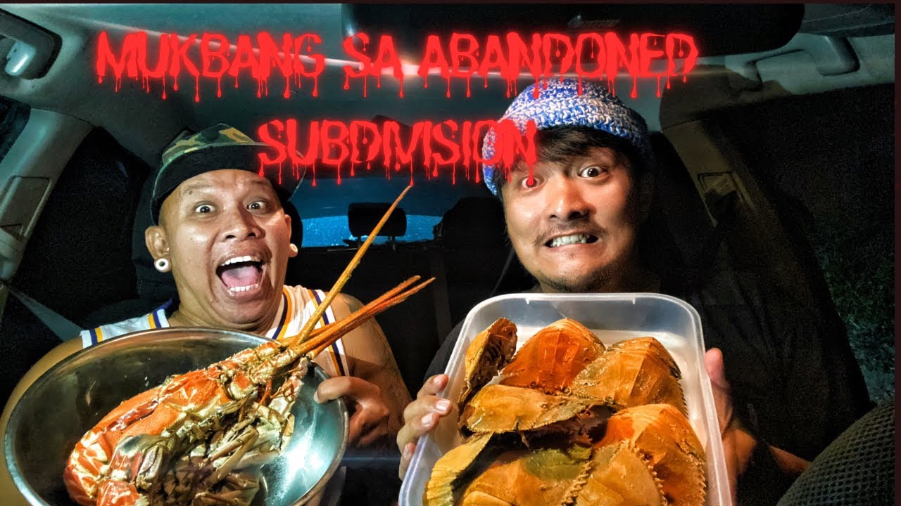 LOBSTER MUKBANG SA ABANDONED SUBDIVISION