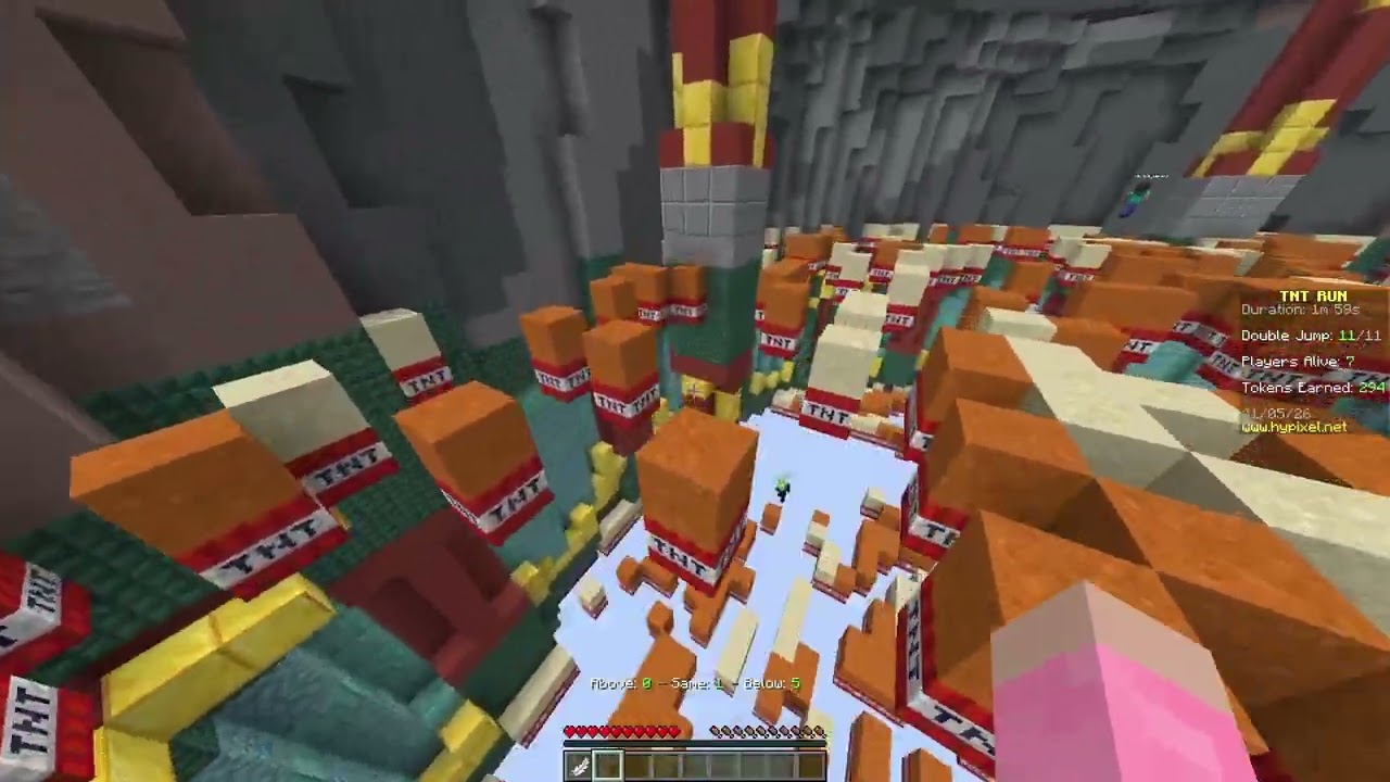 im kinda chopped and unc (minecraft tnt run)